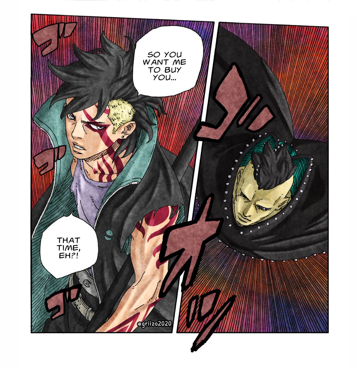griizo2020's tweet image. 🎨

#BORUTO #kawaki #BorutoTwoBlueVortexCh24