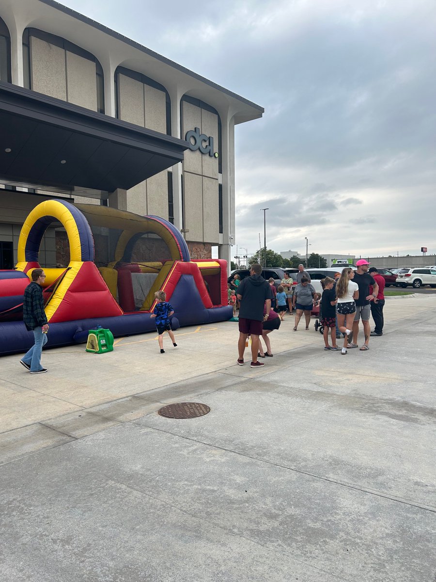 Our Hutchinson crew had the best time at Hutch Rec’s Third Thursday. We set up downtown, handed out sidewalk chalk, and even got to sponsor the inflatables for the kiddos to enjoy.

Huge thanks to everyone who stopped by. If you missed us, don't worry, we’ll be back next month!