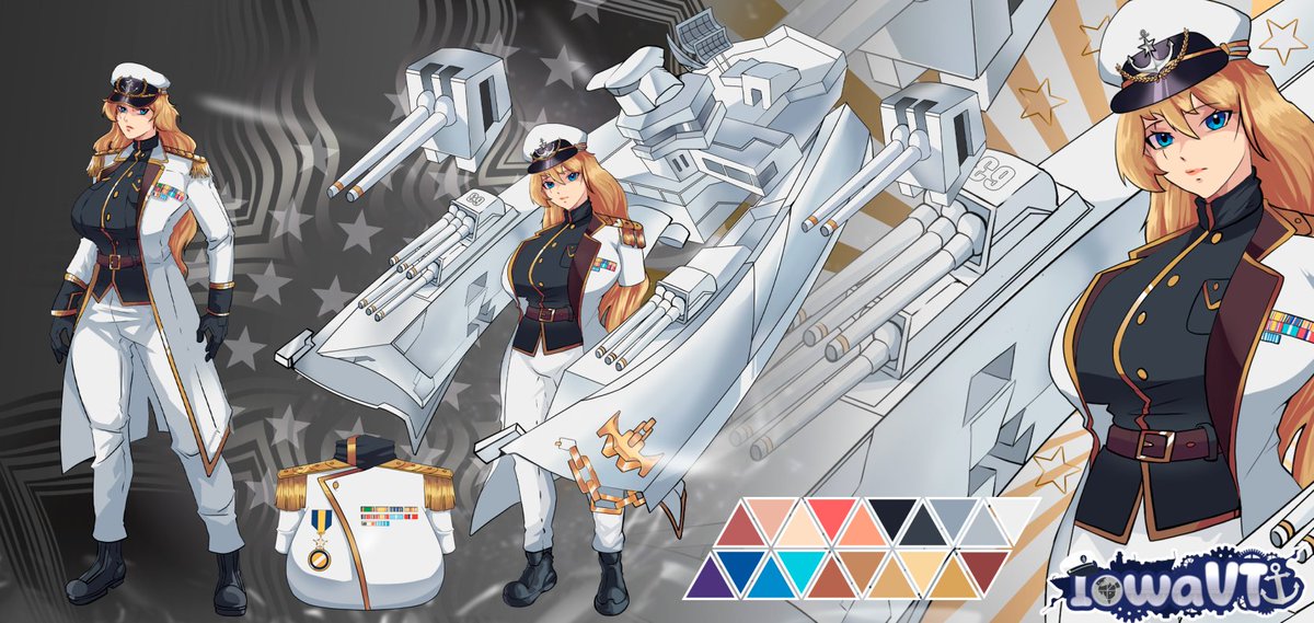 ⚓ USS IowaVT_ ⚓ Redebut en Construcción ⚙️ tweet media