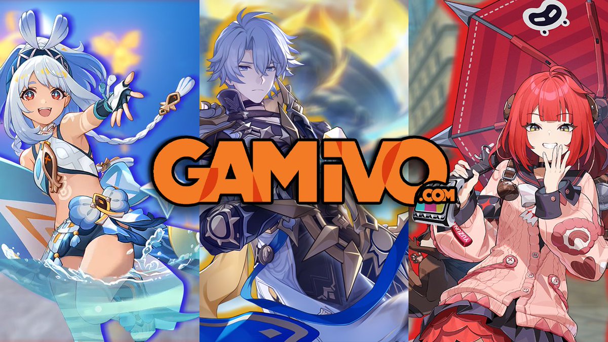 RinguReko's tweet image. 📢RECORDAD que podéis  prepararos para vuestros juegos gacha de preferencia con GAMIVO

MÁS de un 20% de AHORRO en BENDICIONES y CRISTALES‼️

Accede a tus COMPRAS con mi ENLACE de forma CÓMODA y SEGURA:
▶️gvo.deals/RinX

¡DISPONIBLE PARA #GENSHINIMPACT, #HONKAISTARRAIL Y…