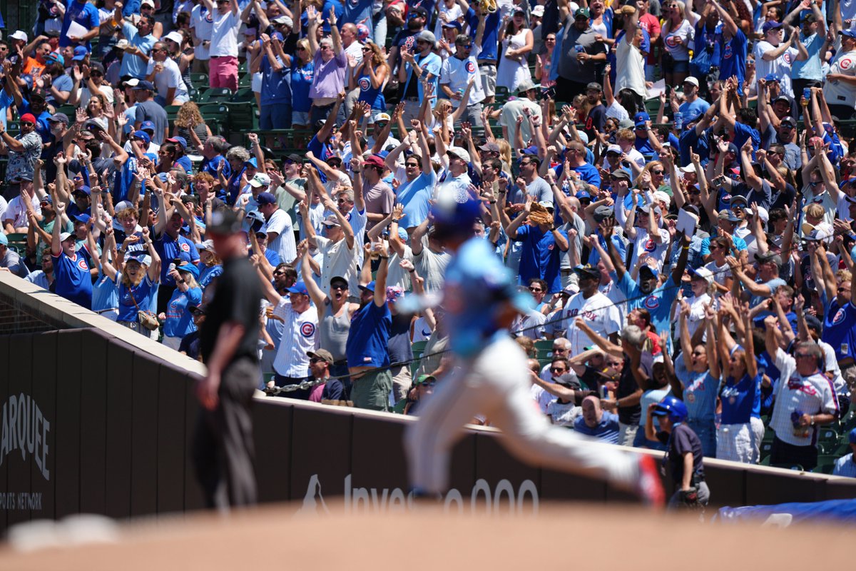 good to see you back, cubs fans 💚