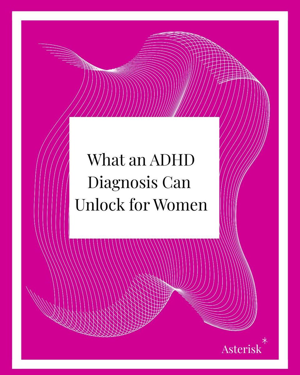 asteriskdao's tweet image. For many women, an ADHD diagnosis brings clarity after years of shame, confusion, and being misjudged.
We’ve built a space where women’s real experiences drive research that sees them clearly and serves them better.
Join our waitlist today: buff.ly/sAHxhvX