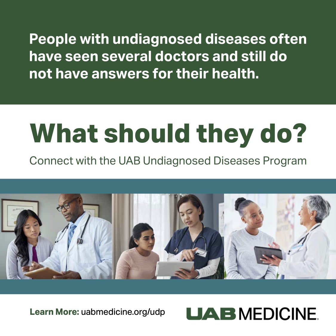 No diagnosis, no direction? UAB Medicine’s #UndiagnosedDiseases Program (UDP) offers hope through a collaborative, expert-driven approach using the latest technology in genetics and genomics to uncover answers and guide treatment.

🔗 Learn more: uabmedicine.org/udp