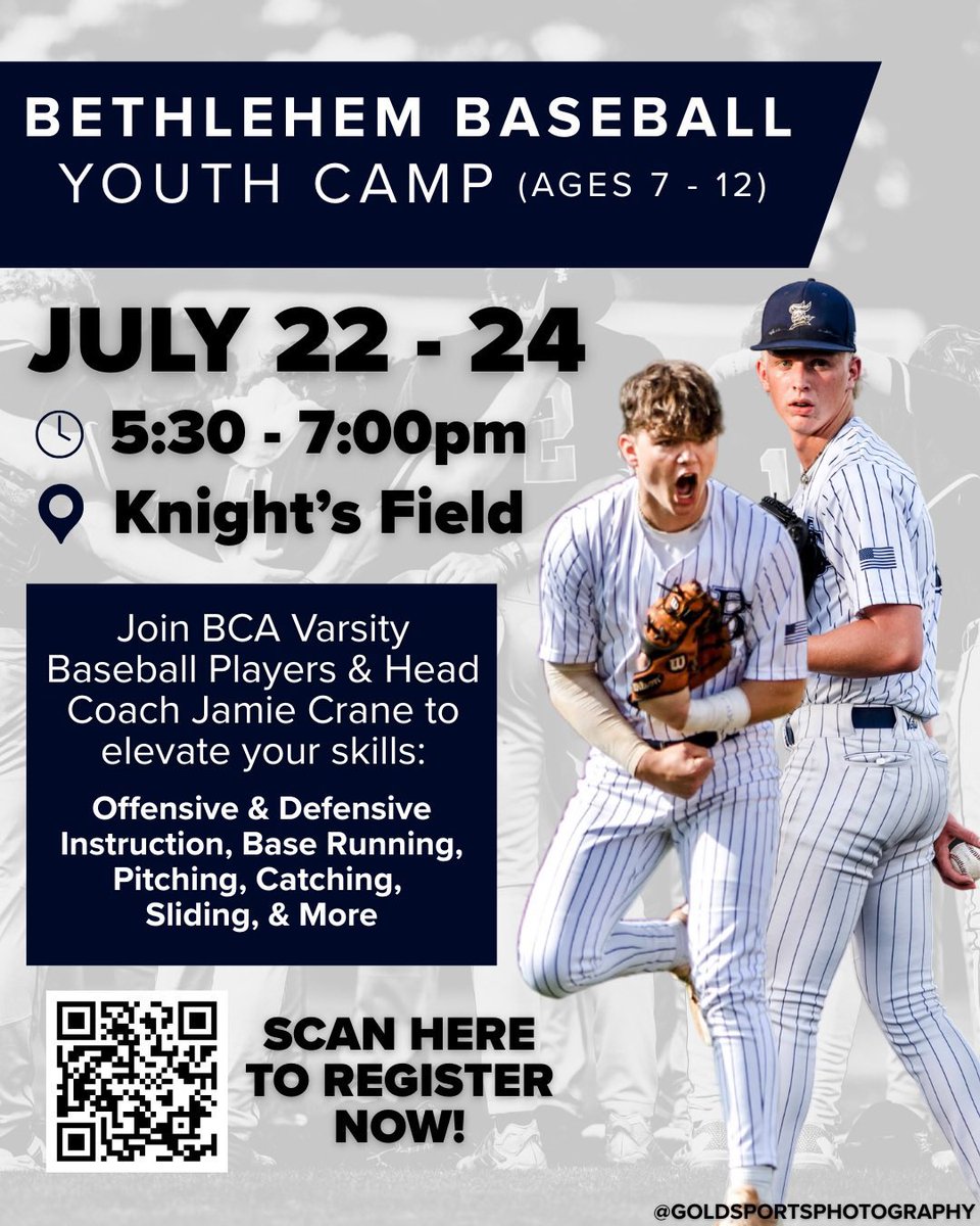 Reminder we have youth camp starting next Tuesday!!!