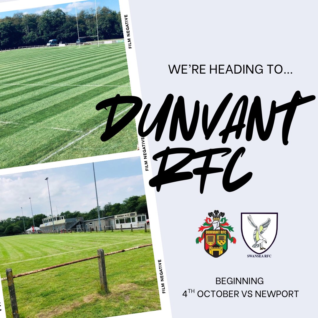 Swansea Rugby Club (@swansearfc) on Twitter photo We are delighted to confirm that we will be playing our home games at <a href="/DunvantRFC/">Dunvant Rugby Club</a>.
We are extremely grateful to our friends at Dunvant and we are thrilled to be playing our home games at their historic home.
Read everything you need to know ✍🏼 swansearfc.co.uk/dunvant-rfcs-b… We are delighted to confirm that we will be playing our home games at <a href="/DunvantRFC/">Dunvant Rugby Club</a>.
We are extremely grateful to our friends at Dunvant and we are thrilled to be playing our home games at their historic home.
Read everything you need to know ✍🏼 swansearfc.co.uk/dunvant-rfcs-b…
