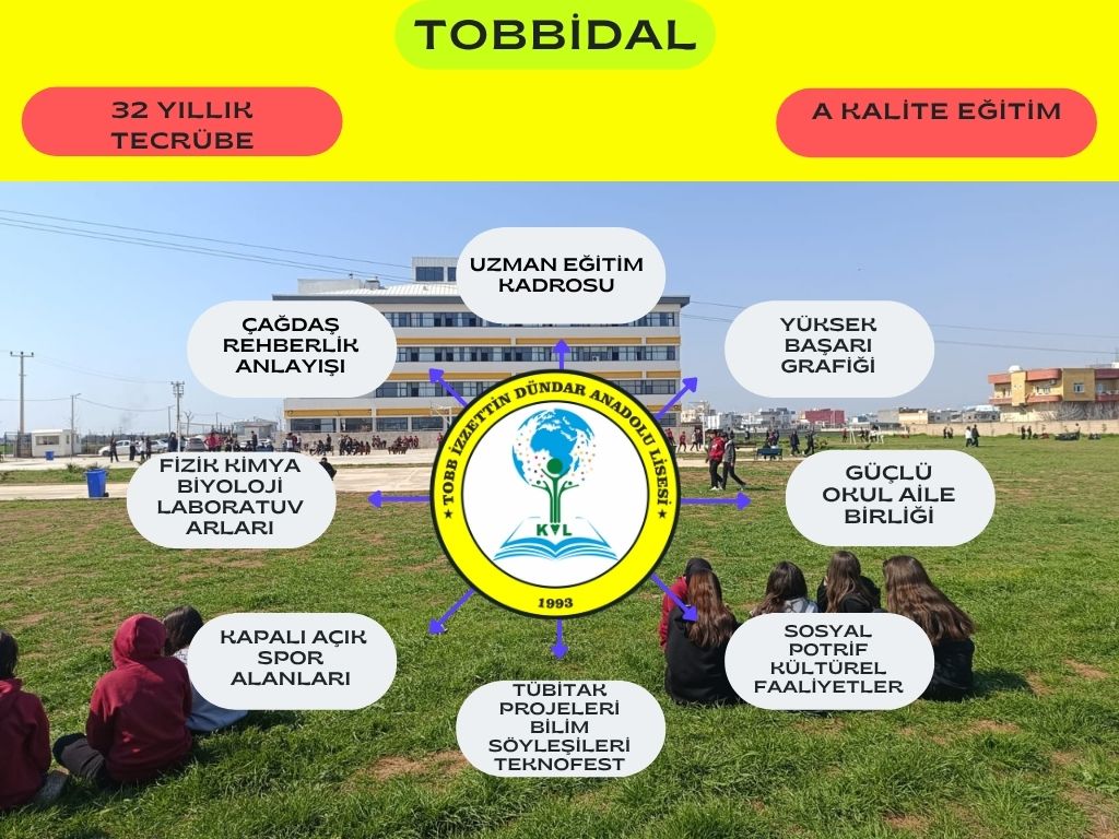 TOBBİDAL 'da Okumak Ayrıcalıktır.<a href="/mardinilmem/">Mardin İl Millî Eğitim Müdürlüğü</a> <a href="/ali_eyyupkoca/">Ali Eyyupkoca</a> <a href="/KiziltepeKymlk/">T.C. Kızıltepe Kaymakamlığı</a> <a href="/kiziltepemem47/">Kızıltepe İlçe Milli Eğitim Müdürlüğü</a> <a href="/akadirgms/">Abdulkadir Gümüş</a> <a href="/SuleymnAKIN/">Süleyman AKIN🇹🇷</a>