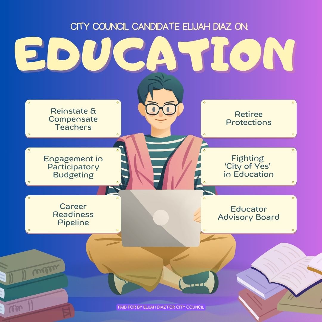 DiazforBrooklyn's tweet image. Official statement: In response to feedback from teachers on our education platform, we will expand our advocacy to encourage youth enrollment in trade schools, extracurricular programs, and apprenticeships.
-
Additionally, our team is investigating solutions for educator…