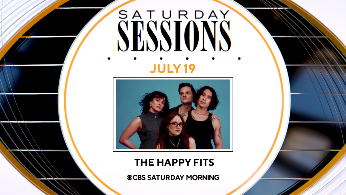 cbssaturday's tweet image. TOMORROW: @thehappyfits will make their national television debut on #SaturdaySessions.