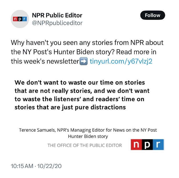 Our tax dollars will no longer fund this