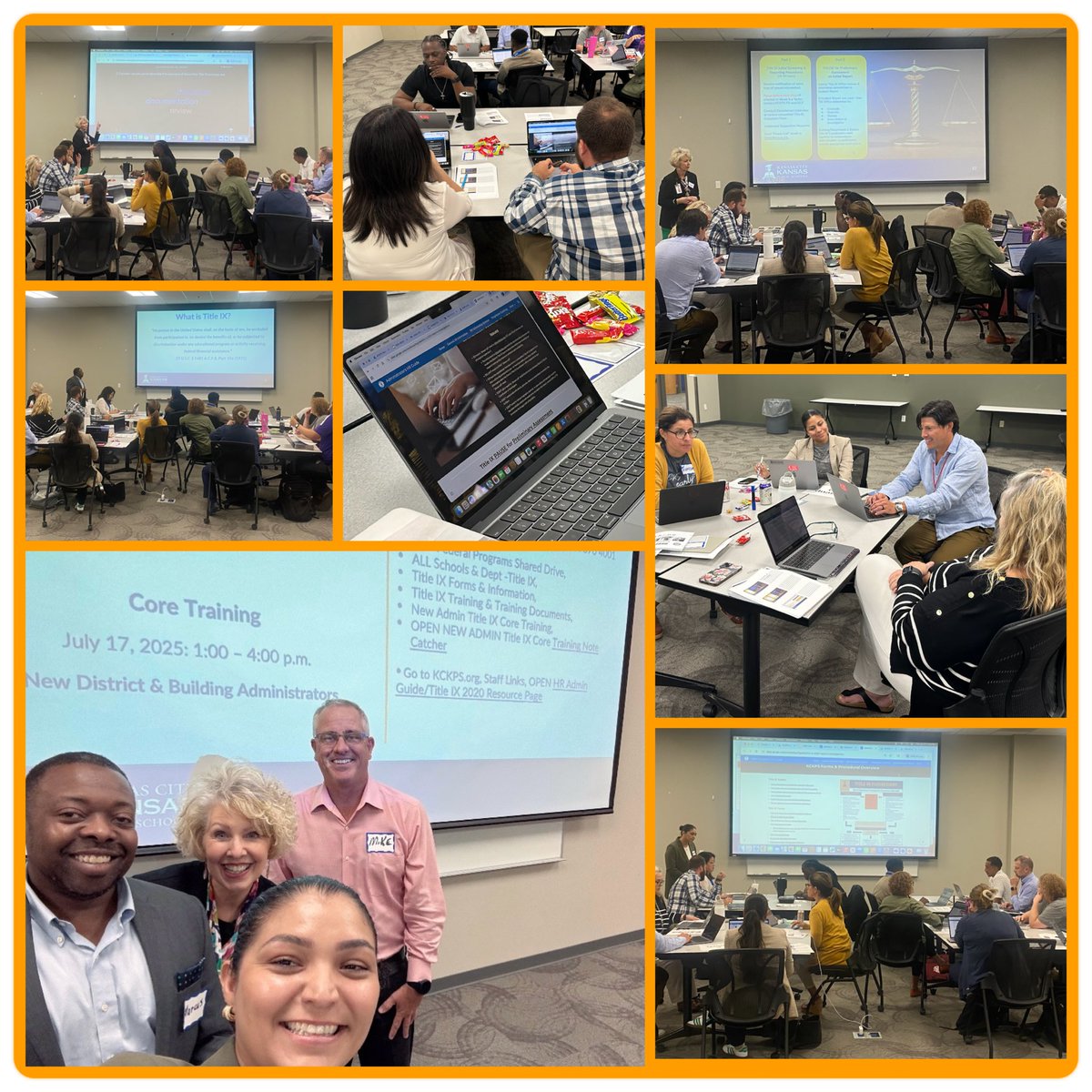 Awesome Title IX Core Training for new <a href="/kckschools/">Kansas City, Kansas Public Schools</a> District &amp; Building Admin! Great insight &amp; experience in this group as we start 25-26! <a href="/WyandotteHigh/">Wyandotte High School</a> <a href="/EMSEaglesKCK/">Eisenhower Middle</a> <a href="/KCKStallions/">F. L. SCHLAGLE</a> <a href="/NewChelsea_Elem/">NewChelseaTigers</a> <a href="/kckecc/">@kckpsKCKECC</a> <a href="/kckeccbuzz/">KCK Early Childhood Center</a> <a href="/selkckps/">Social-Emotional Learning at KCKPS</a> <a href="/KCKPSHR/">KCKPS HR</a> <a href="/jcharmonhigh/">JC Harmon High</a> <a href="/astubblefield7/">Anna Stubblefield</a>