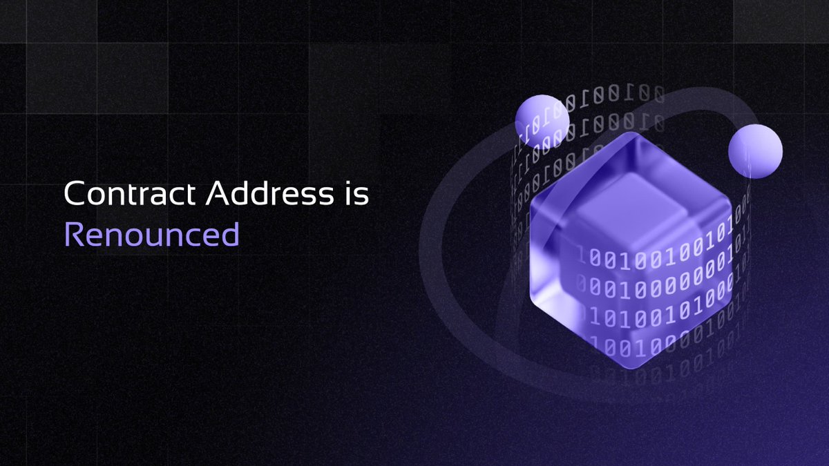 protectaierc's tweet photo. The Contract address is now renounced.

Link: https://t.co/WTeGErhEFs