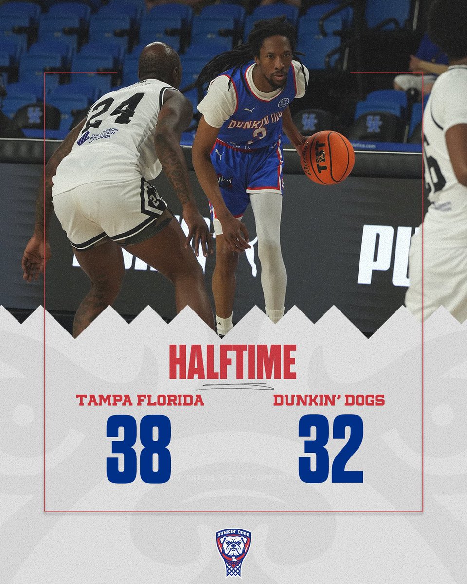 DunkinDogsTBT's tweet image. Halftime.

Ishmael Lane » 12 points
Keith Clanton » 8 rebounds
Tyree Appleby » 2 assists

@LATechHoops x @TheTournament