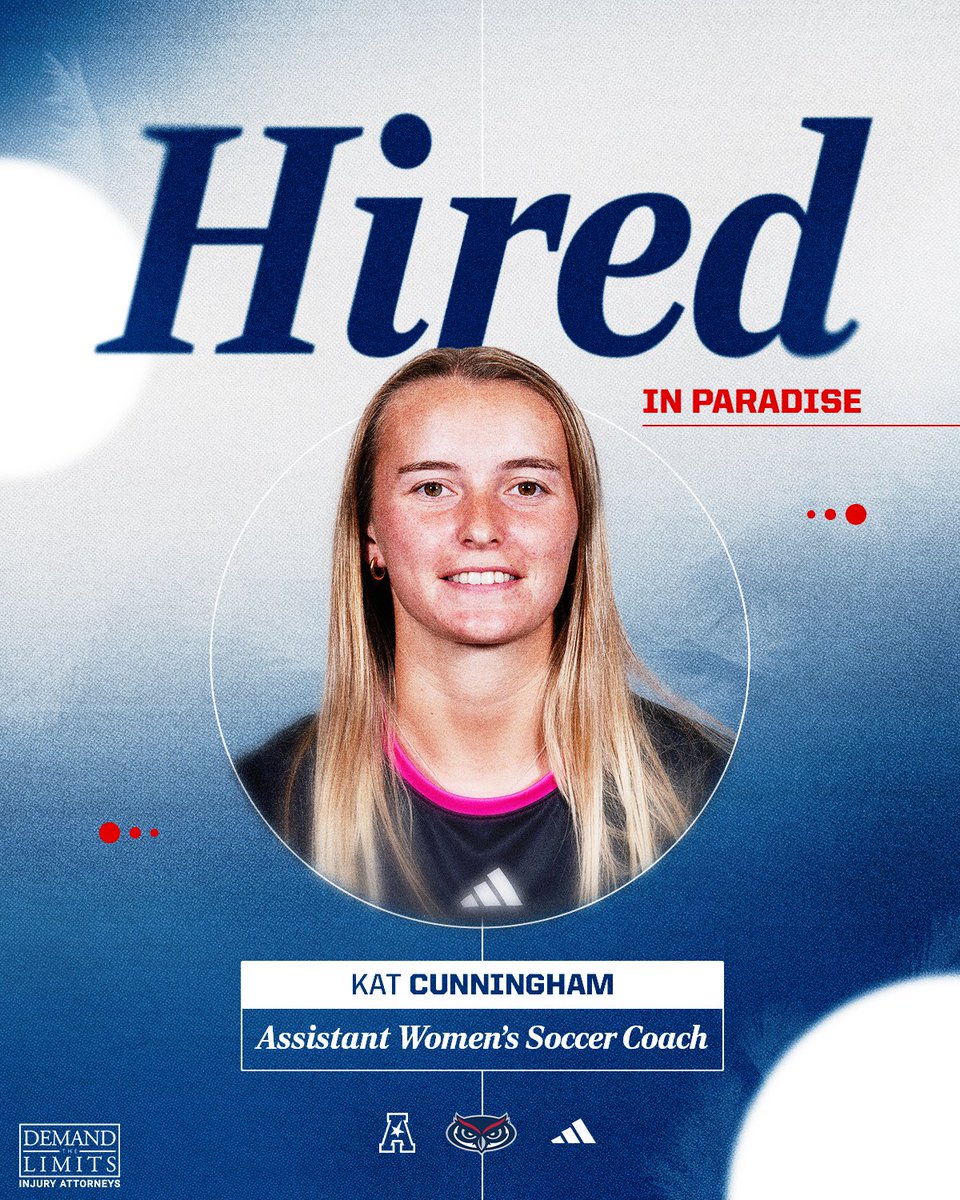 FAUWSoccer's tweet image. Excited to have Kat stay in Paradise!
📰: tinyurl.com/2jukwvv3
#WIP🏝️