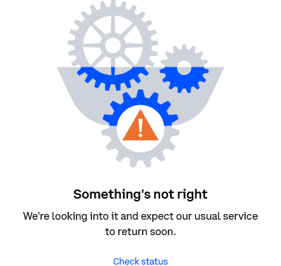 PropheticRay's tweet photo. What's the problem now @Coinbase? #CoinbaseDown? https://t.co/1ALZpcxp6m