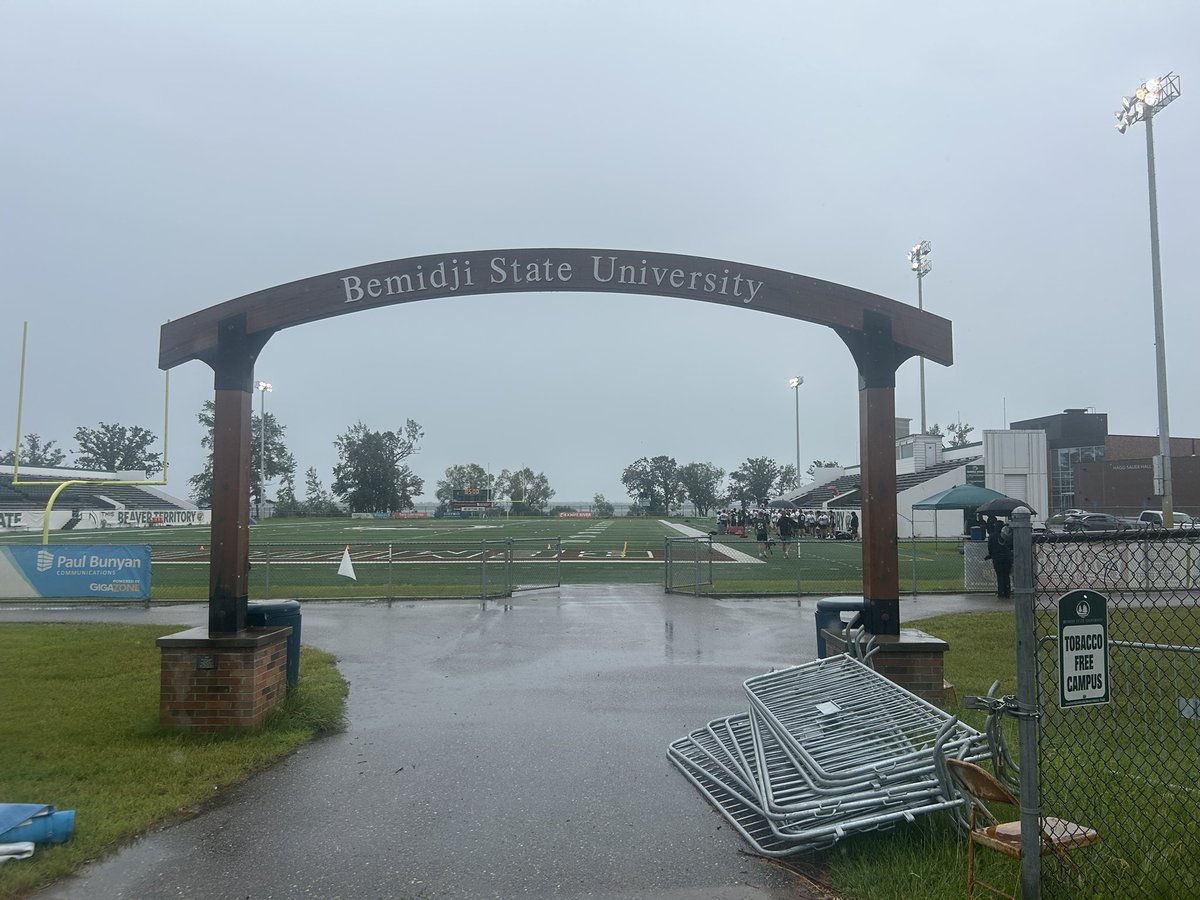 PrepRedzone Oliver (@ojw_scouting) on Twitter photo Rainy day here in Bemidji but that hasn’t stopped nearly triple-digit prospects from descending on <a href="/BSUBeaversFB/">Bemidji State Football</a> for a day of competition.
<a href="/PrepRedzoneMN/">Prep Redzone Minnesota</a> has your exclusive coverage! Thanks for having us, <a href="/CoachBolte/">Brent Bolte</a>! Rainy day here in Bemidji but that hasn’t stopped nearly triple-digit prospects from descending on <a href="/BSUBeaversFB/">Bemidji State Football</a> for a day of competition.
<a href="/PrepRedzoneMN/">Prep Redzone Minnesota</a> has your exclusive coverage! Thanks for having us, <a href="/CoachBolte/">Brent Bolte</a>!