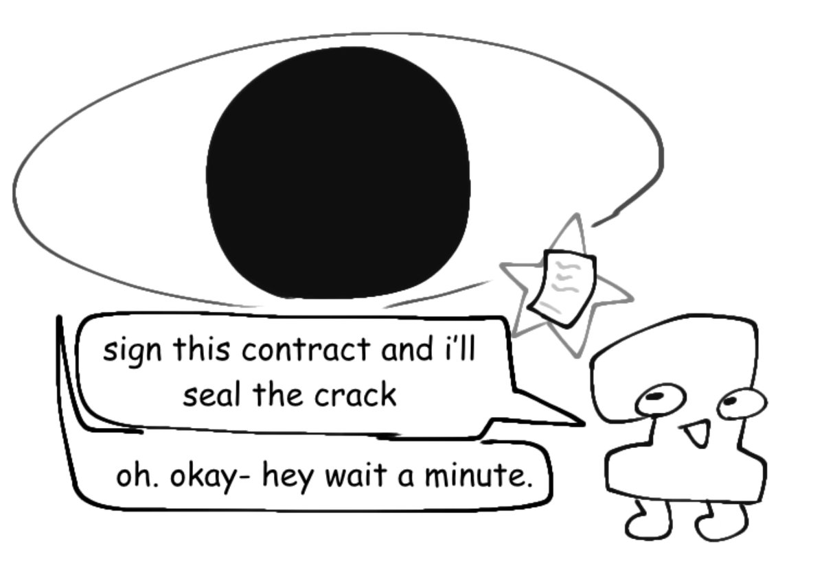 RibunnyOSC's tweet image. If I had a nickel for every time I made art about Twos cerebrospinal fluid Iโd have two nickels! โ ( แ ใโ )๏ผฟ
#osc #bfdi #blackhole #tpot
