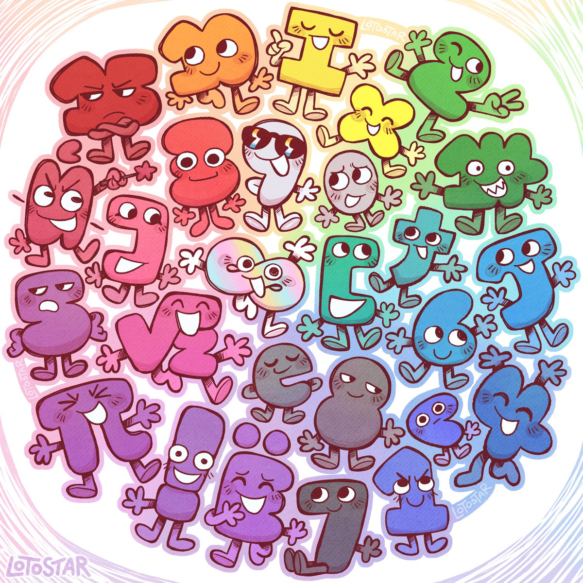 Lotostar_Art's tweet image. I love those silly creatures so much!!!
• #bfdi #xfohv #animaticbattle #PaS #CFMOT #tmos