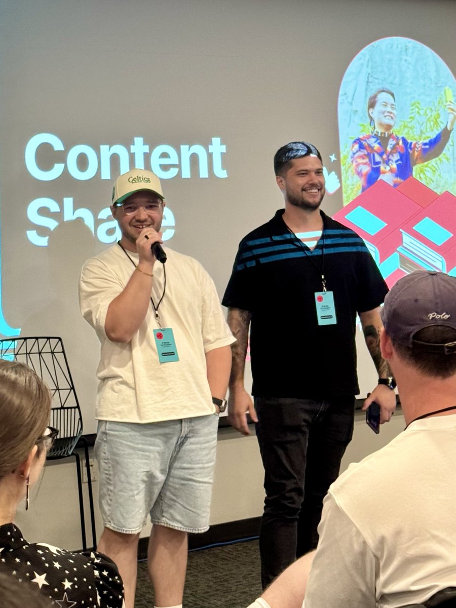 imparkerburton's tweet image. Yesterday, I got to attend my first ever TikTok event! Thanks for bringing me out, @tiktokcreators! #TikTokCreators #SRPLearning