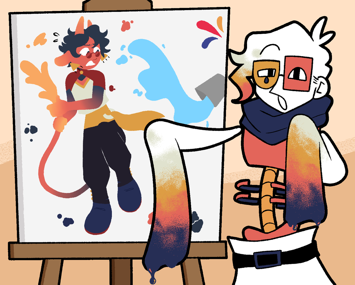 Painter and Salamander for <a href="/buggleboos/">buggleboos</a> !