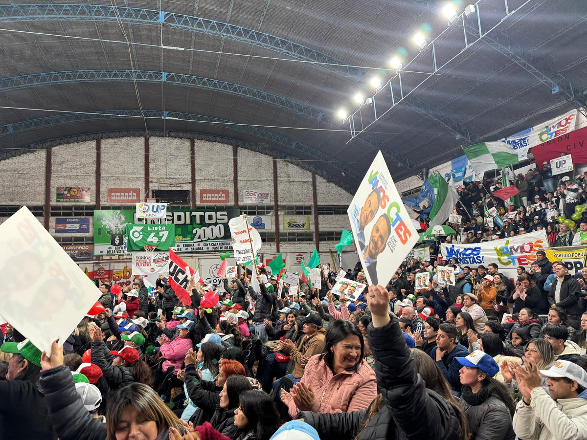 alfrevallejosok's tweet image. En Goya con @vamosctesok dijimos sí al futuro de nuestra provincia junto a Juan Pablo Valdés. 🙌🏼🔜
¡Vamos Corrientes, tenemos futuro!