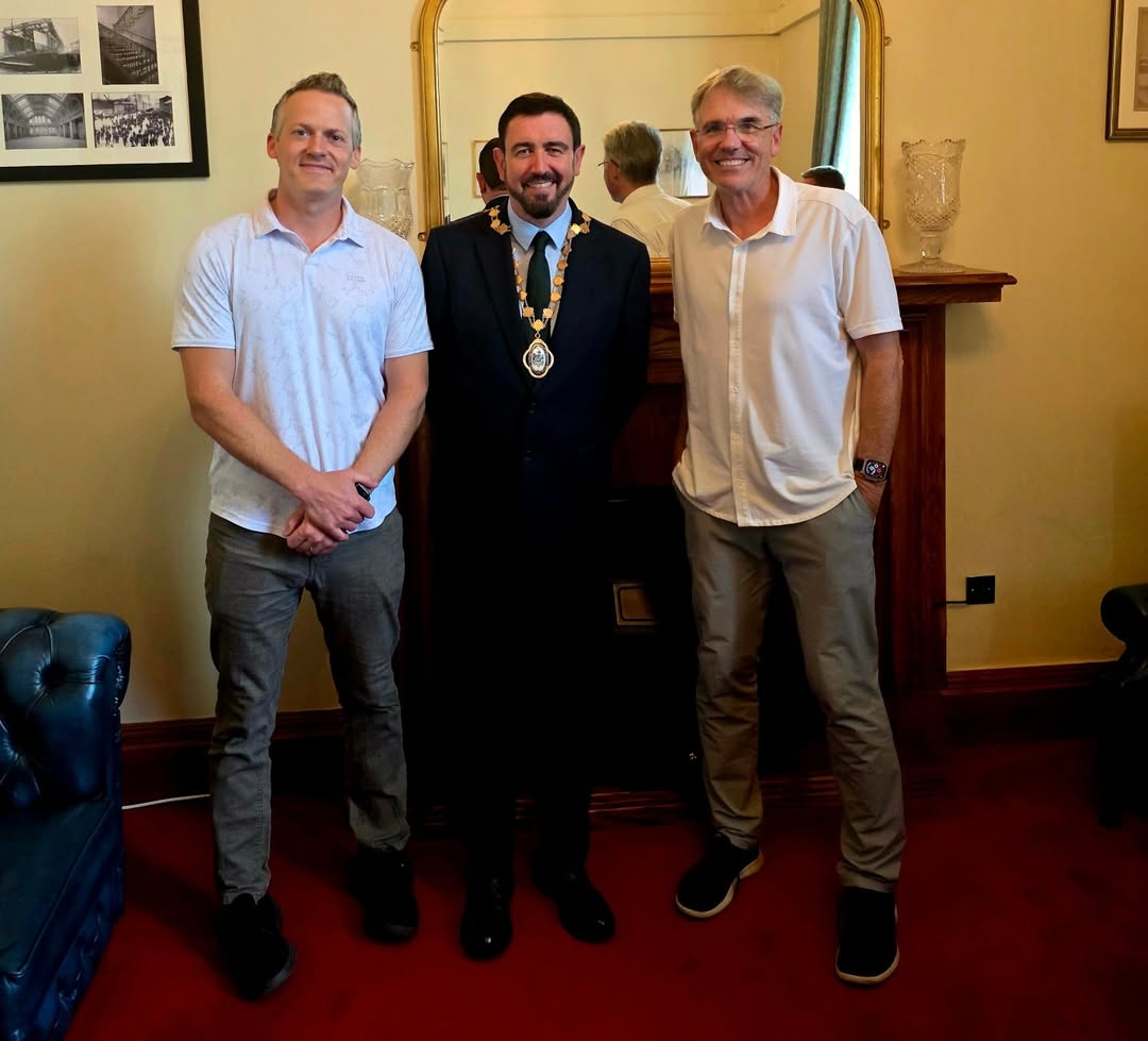 PaulDoherty___'s tweet image. Great to welcome Billy Beane and Luke Bornn to Belfast City Hall tonight – two true innovators in the world of sport.
Billy’s Moneyball story (which became a Brad Pitt movie) changed baseball forever, while Luke is leading the way in using data and analytics across top clubs in…