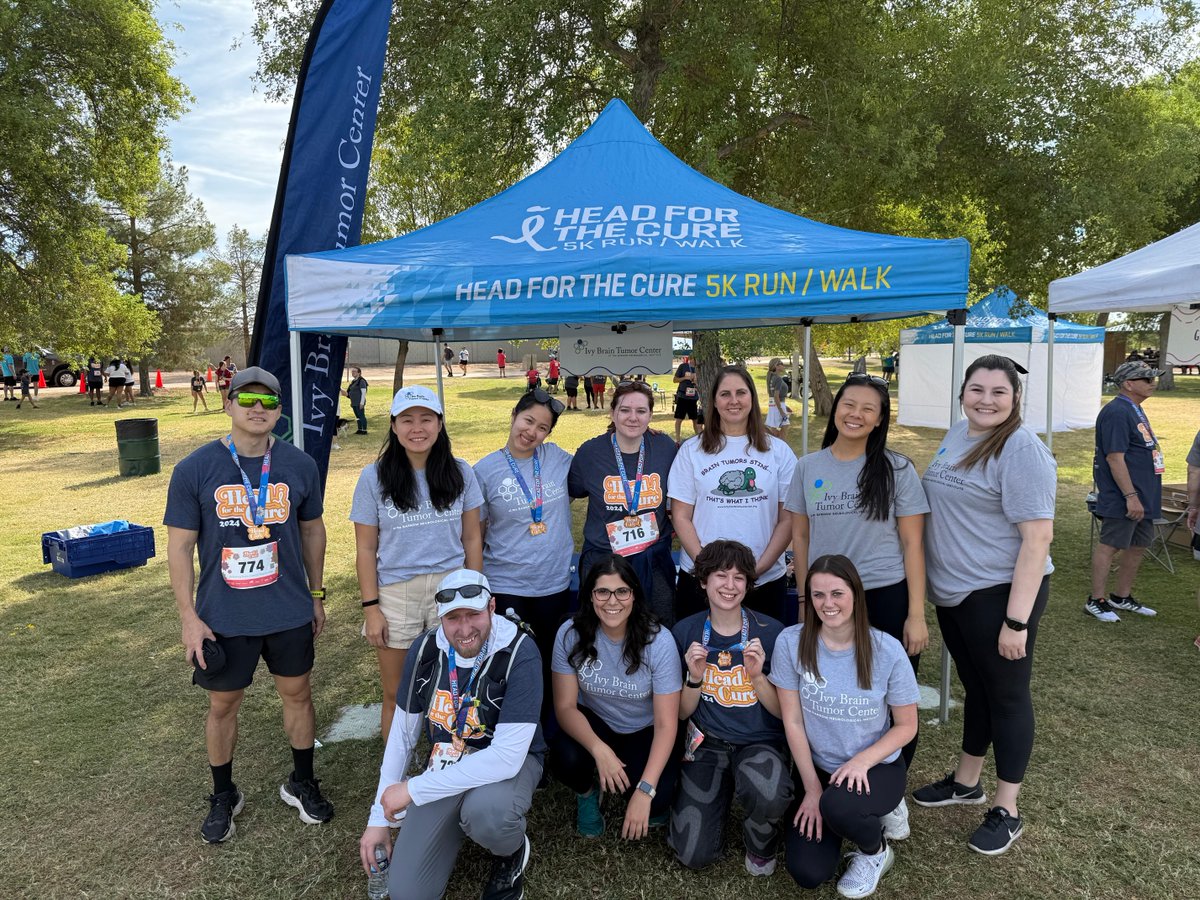 IvyBrainTumCtr's tweet image. Join our team for the 7th Annual @HeadfortheCure 5K on October 26, 2025. Connect with the local brain tumor community while raising funds, awareness, and hope.
Register and join the Ivy Brain Tumor Center team here: bar.rw/4o8pNWf