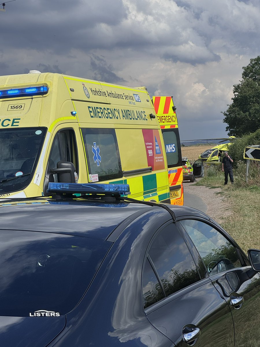 Utilised by <a href="/BasicsYas/">YAS_BASICS</a> today to assist on a complex incident. Great seeing all agencies coming together. Thanks to all involved, including the retained fire service (and my postman!) from <a href="/HumbersideFire/">Humberside Fire & Rescue</a>