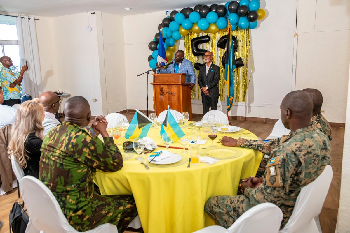 CristoDupouy's tweet image. Last week, I was honored giving opening remarks to celebrate Bahama’s 52 anniversary of its independence. The independence of the Bahamas is also a valuable example for our hemisphere. It was achieved peacefully, thanks to an inclusive political process. It demonstrates that…