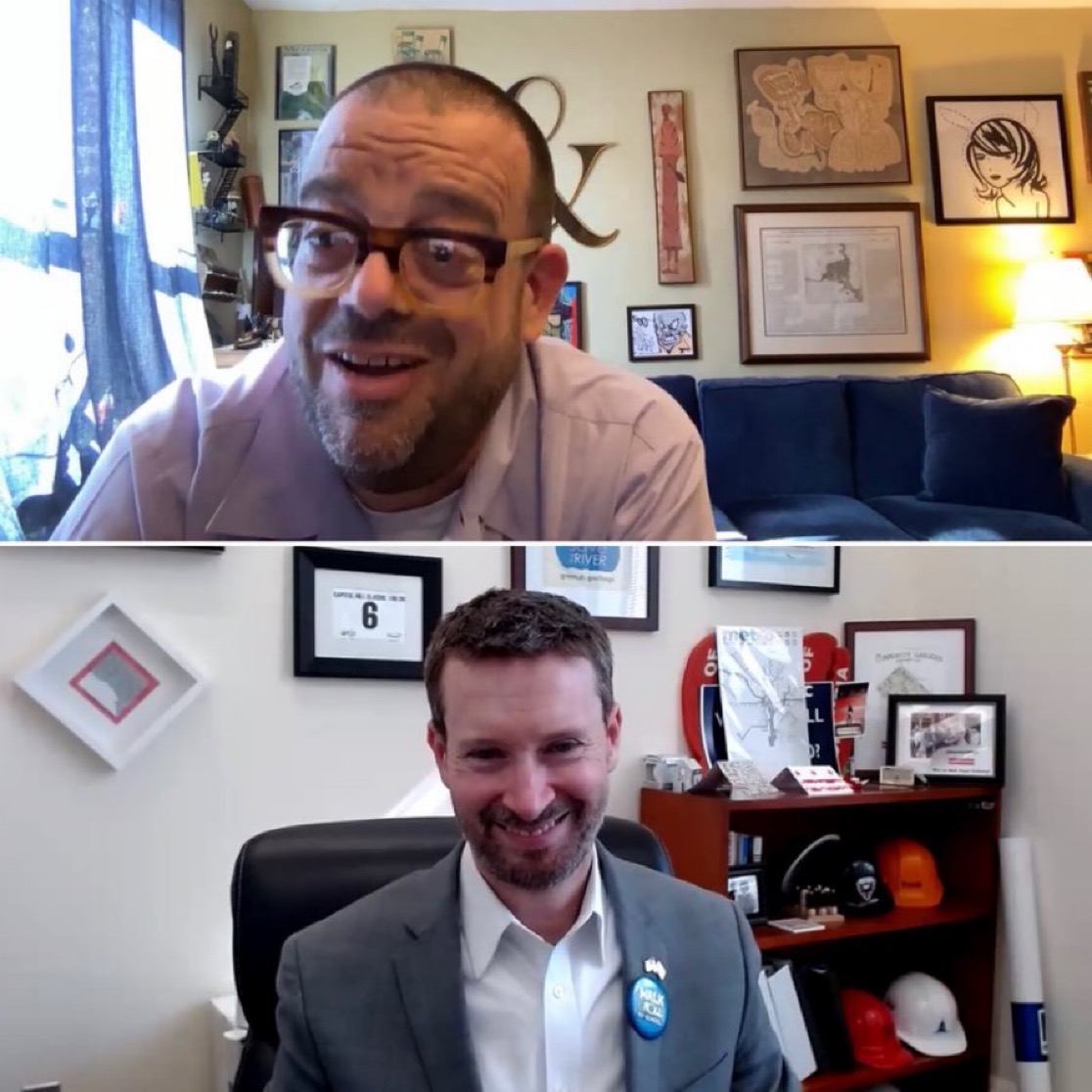 councilofdc's tweet image. Tune in now for a 10/2024 #HearingTheCouncil interview with Ward 6 CM Charles Allen. We discuss his landmark STEER Act, & how unexpected new common area utility fees are proliferating. Plus—how Star Wars is his desert island go-to!
dcradio.gov 96.3FM HD4