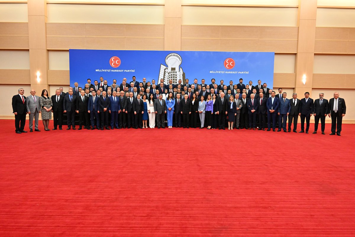 Genel Başkanımız Sayın Devlet BAHÇELİ'nin başkanlığında partimizin MYK ve MDK ortak toplantısı, ATO Congresium’da gerçekleştirildi.