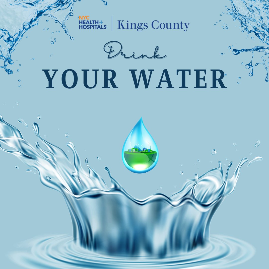 KingsCountyHosp's tweet image. #HydrationTips How much water do you really need? The old “8 cups a day” rule doesn’t fit everyone. Factors like age, activity, health & weather all affect your fluid needs. Check your urine: pale = hydrated, dark = drink up! 💧🚰 #WeAreKings