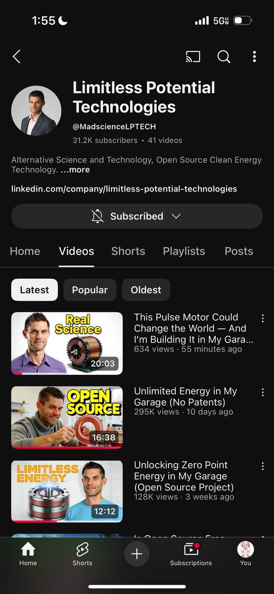 jackfsweeney's tweet image. I LOVE THIS GUY
he’s showing everyone that OVER UNITY energy devices are real and work!
2025 is wild