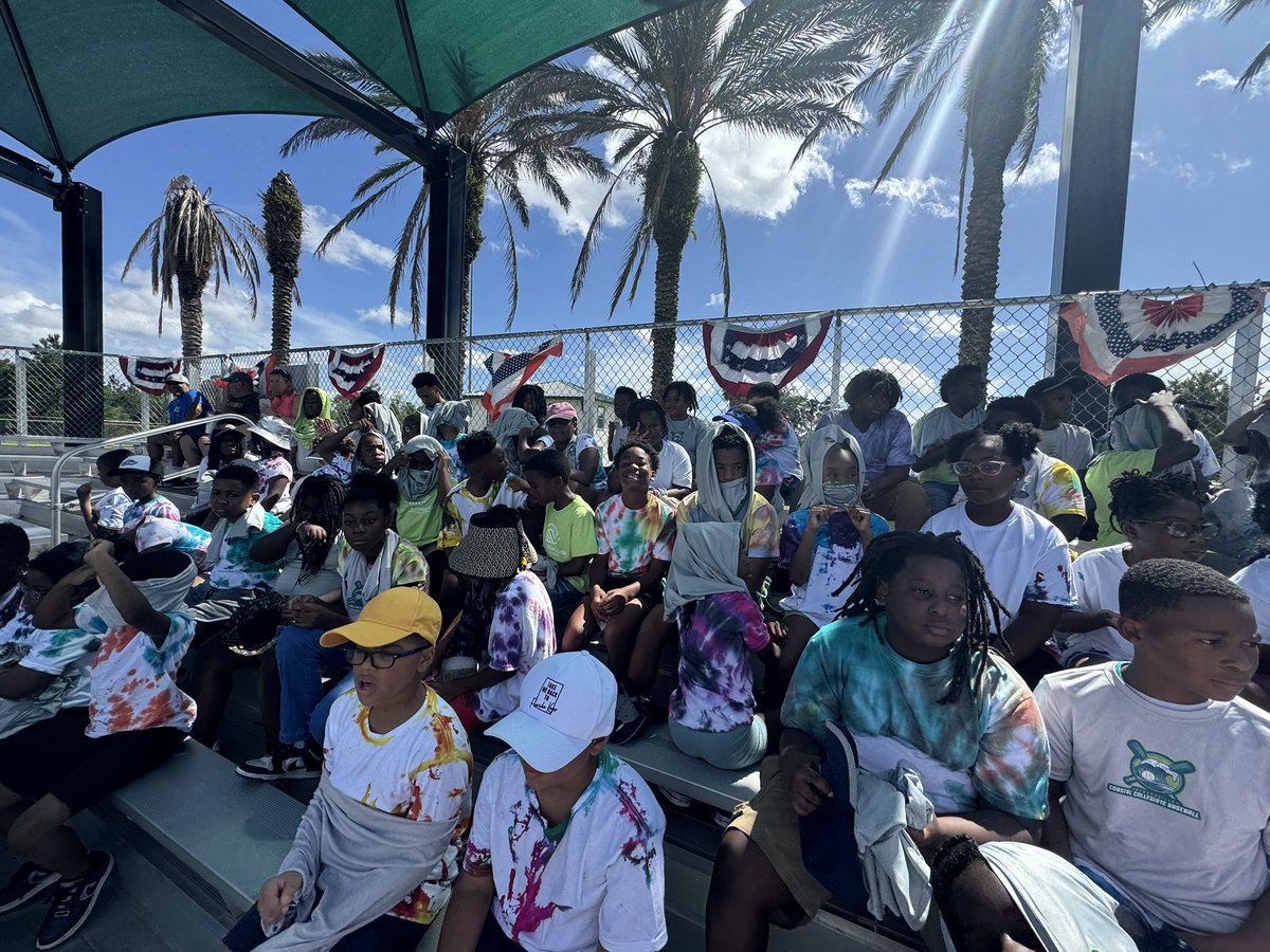 WalkOffJax's tweet image. 🎉 Excited to welcome 90 amazing students from the Boys & Girls Club to the Bragan Baseball Complex today! Looking forward to a fun day of @CCBLJAX baseball and summer memories. ⚾️🌞 #CommunityDay #CCBL2025