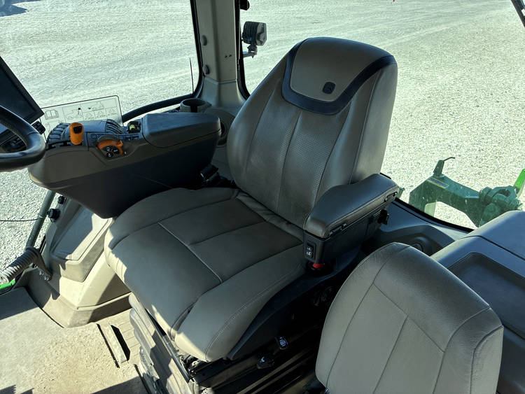 2020 John Deere 8RX 410 Tractor, Premium 4.0 Activations, Signature Edition, E23 Transmission, 120" Centers, 18" Tracks, 6 Remotes, Cab Suspension , Leather Seat, 1586 Hours. Asking $339,500.