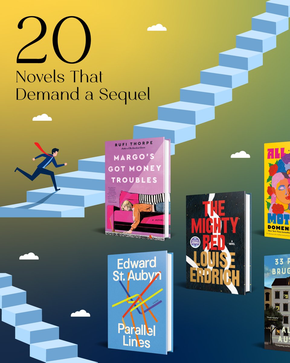 KirkusReviews's tweet image. We’re still holding out hope for sequels to these great books. 🤞📚
ow.ly/ZQtu50WrULh
Follow @Kirkus_Reviews for more book recommendations!