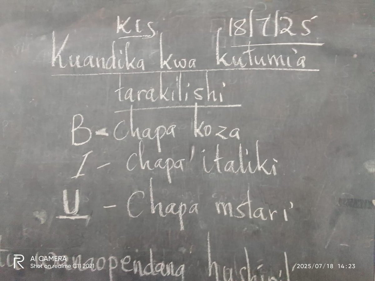 techkidzafrica's tweet image. A glimpse of progress as Mr. Ali teaches ‘Kiswahili kwa kutumia Tarakilishi’ at Kongowea Primary, a direct outcome of the Advancing Computing Literacy Project!

Raspberry Pi Foundation 

#AdvancingComputingLiteracyProject 
#TechInEducation 
#digitalskillsforall