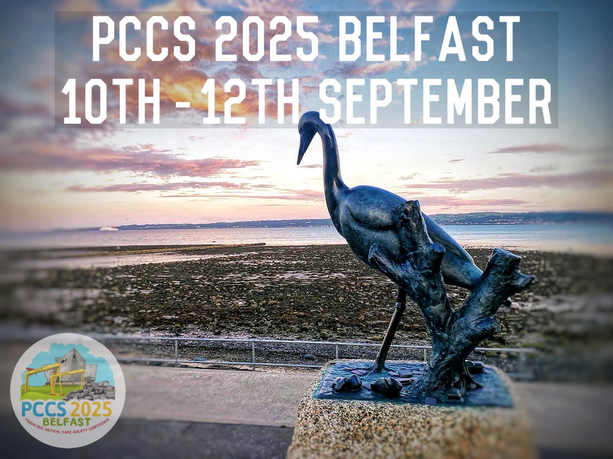 PICSociety's tweet image. 🚨🚨🚨
Warning ‼️
The #pccs2025 conference early bird window closes in 2 weeks.
If you want to get your tickets at the discounted rate make sure to book before the window ends on 1st August.
Follow the link below to book
pccsbelfast25.com
#pedsicu #giantsteps