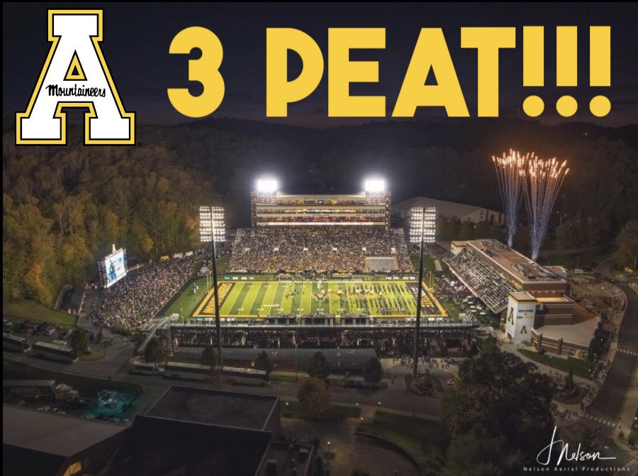 🏆 Best G6 Stadium Champion 🏆

For the third straight year Kidd Brewer Stadium has been voted as the BEST in the G6‼️

Shoutout to all the great App State fans who pushed KBS to the title once again. I’ll be back in Boone on 11/6 for the ‘Deeper Than Hate’ rivalry game vs GSU 🫡
