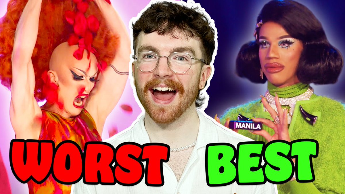 RunnerEyeYT's tweet image. ✨ BEST & WORST Drag Race Twists ✨
I had so much fun making this video. You should totally check it out!
youtu.be/vrAetoUli5U