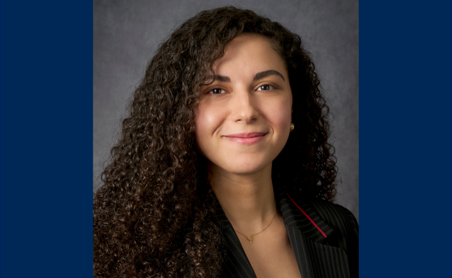 MDA_UTHGrad's tweet image. Named one of the Graduate School’s Kopchick Fellows earlier this year, we’re thrilled to spotlight Dounya Jalloul’s research on how the brain processes information and the impact this has on mental health. Congratulations, Dounya! Read her story at loom.ly/PJQnF3g.…