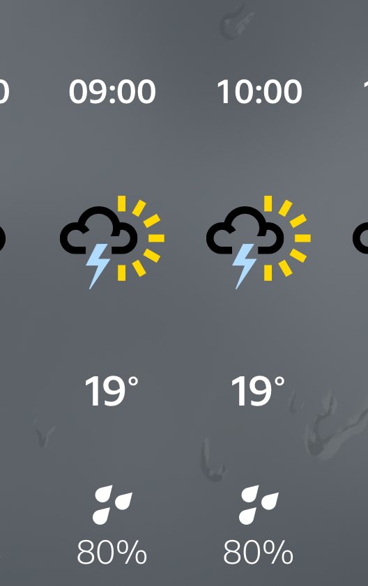 Weather alert! We will check the risk of lightening tomorrow morning and will confirm whether Hilly Fields parkrun is going ahead by 8am. #parkrun #SE4