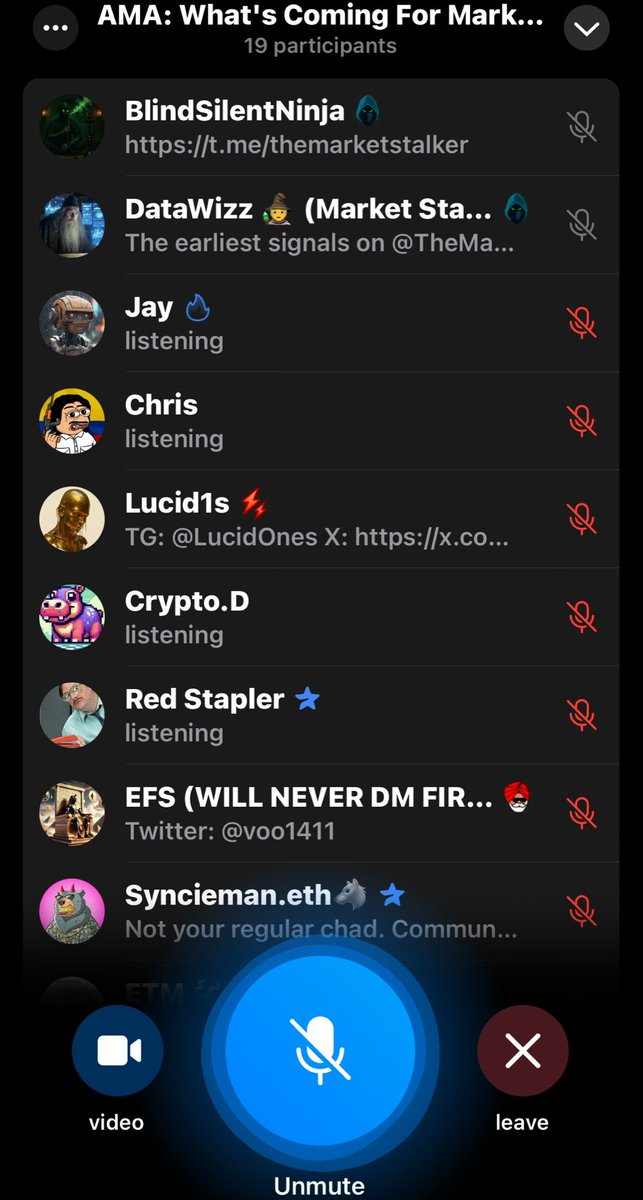 MarketStalker_x's tweet photo. We’re live on telegram right now ladies and Gentlemen! 

Come along, ask questions or jus listen in to see what’s occurring 🎙️

https://t.co/tcrU6Kh93c https://t.co/uXAJbJLMfz
