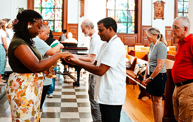 ⭐️ This year's Buttimer Institute brought 80 participants from across the world together for intensive Lasallian formation, prayer and community. See photos and more at bit.ly/4nTE5to