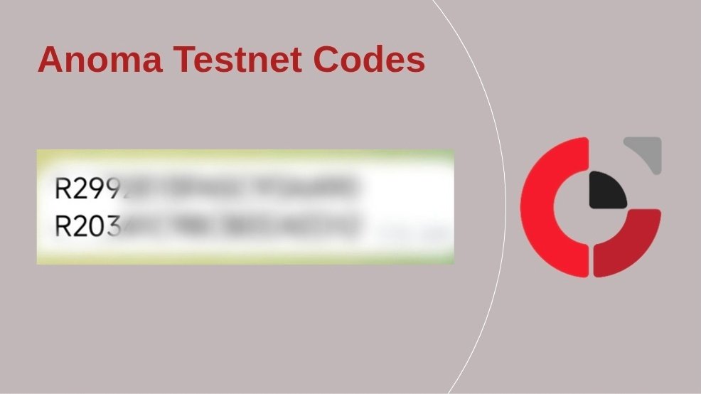 I have got 2 Anoma testnet codes to giveaway. 

Intent-based machine is waiting for you. 

Repost and comment below with your best Anoma post 🧙