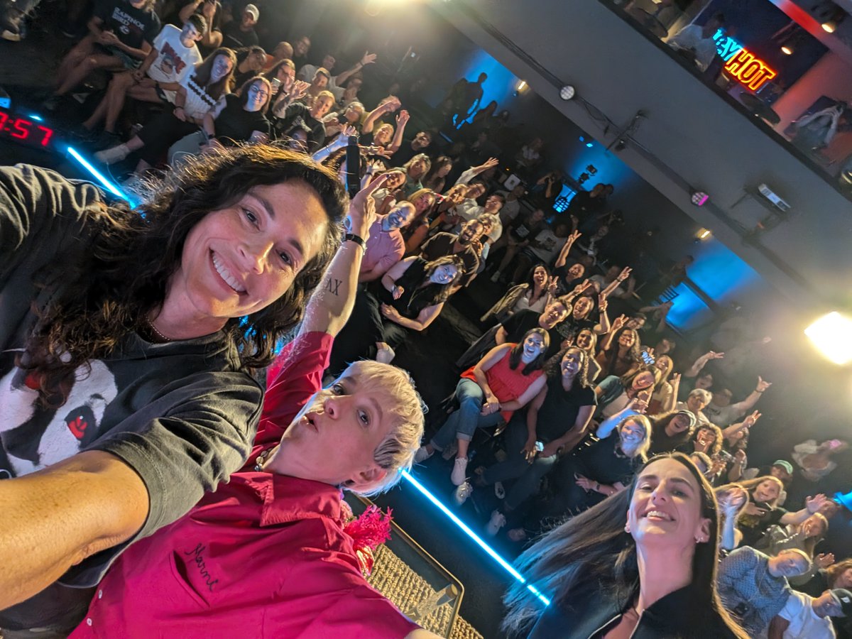 atouchmore's tweet image. Just hung out with @CaitlinClark22 and friends 🥰
You're not going to want to miss this show on Monday!