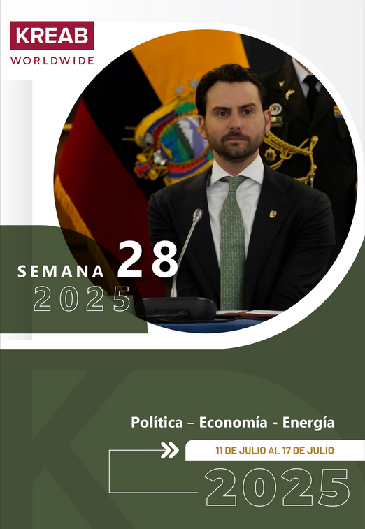 𝗜𝗻𝗳𝗼𝗿𝗺𝗲 𝗦𝗲𝗺𝗮𝗻𝗮𝗹 𝗞𝗥𝗘𝗔𝗕 - 𝗦𝗲𝗺𝗮𝗻𝗮 28
Conoce las noticias más relevantes del Ecuador del 11 al 17 de julio:

Léelo aquí 👇online.fliphtml5.com/eddjf/oewv/#p=1

#política #economía #energía
#KREABEcuador #seguridad
#auditoria #asamblea
#petroleo #ecuador #quito
