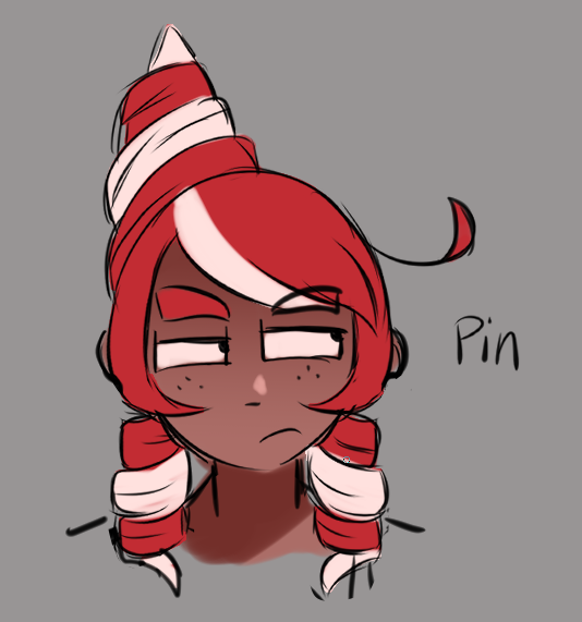 disorderlycons's tweet image. i am making a pin gajinka but i can only think of her hair :p