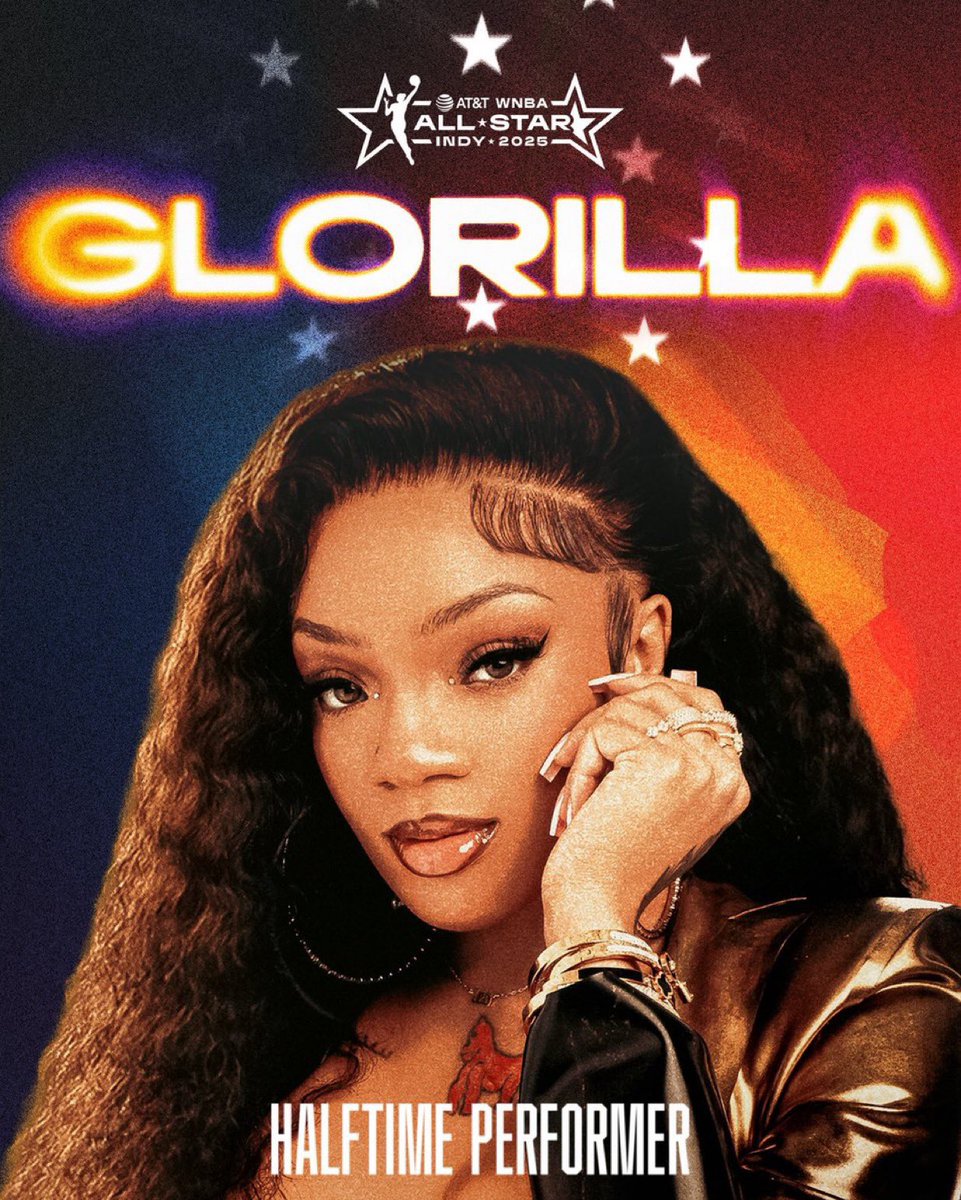 girlsinrap's tweet image. GloRilla is set to be the WNBA All-Star halftime performer tomorrow 🔥 Y’all ready?