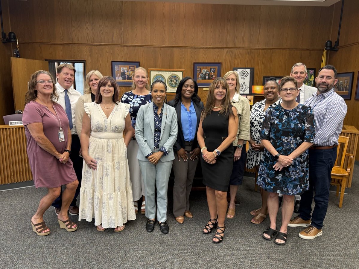 Sen_Alsobrooks's tweet image. I spent this morning with Calvert County educators hearing not only about their successes but also their real concerns about how federal funding losses will impact their students.
Education is the great equalizer, and I’ll always stand up for our students and their teachers.