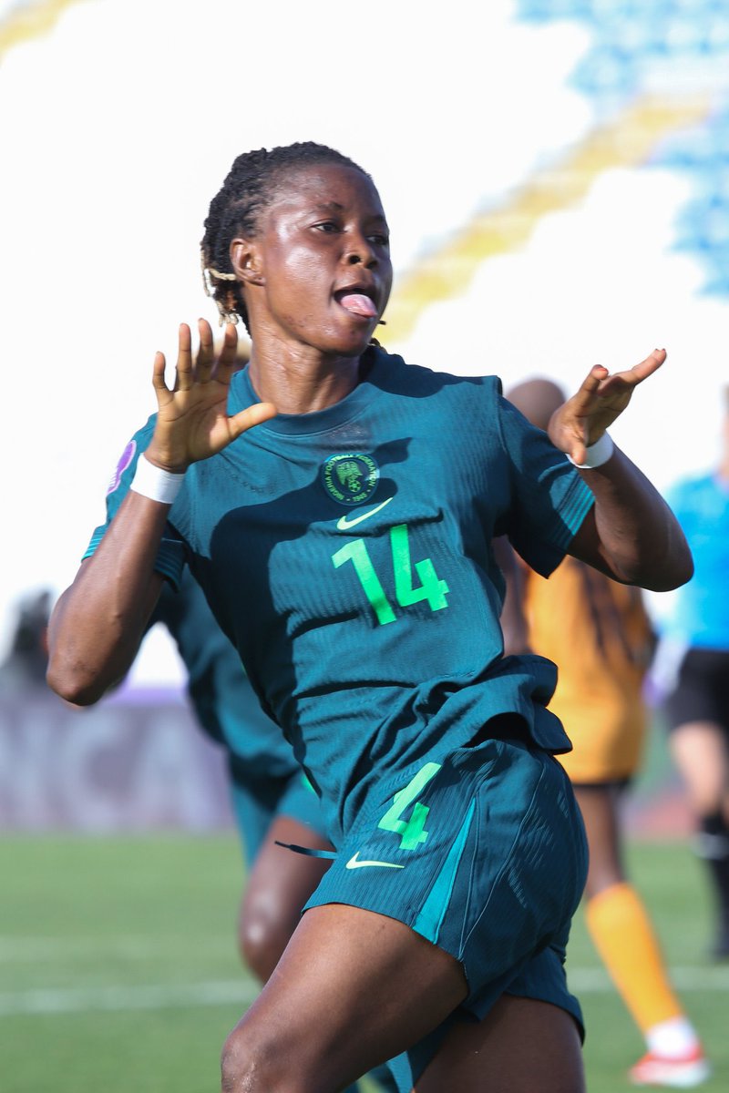 tosindemehin's tweet image. One squad. One heartbeat. Proud to wear this jersey with these amazing women.🥰🥰🫶🫶🇳🇬
Big moments with the best team. Locked in for what’s next. 💪💪💪..
Four clean sheets in a roll 🤫🤫🤫
4/6 and two more games 2go 🔋🔋
📷 @Justinaaniefiok